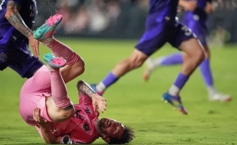 Messi Frustrated as Inter Miami’s Struggles Deepen with 3-0 Defeat to Orlando City