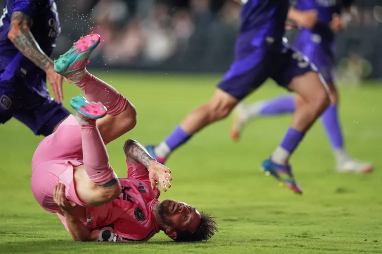 Messi Frustrated as Inter Miami’s Struggles Deepen with 3-0 Defeat to Orlando City