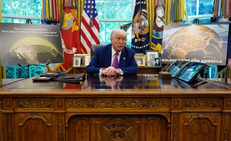 Trump Unveils Ambitious ‘Golden Dome’ Missile Defence System with Space-Based Weapons