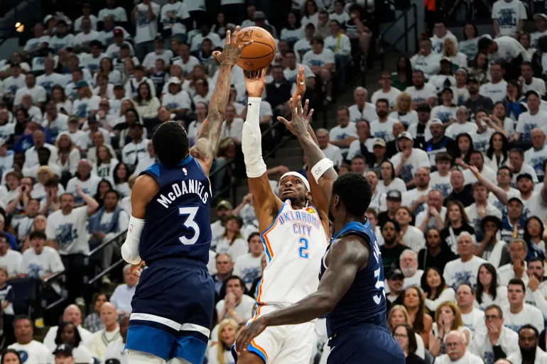 Timberwolves Blast Thunder 143–101, Trim West Finals Deficit to 2-1