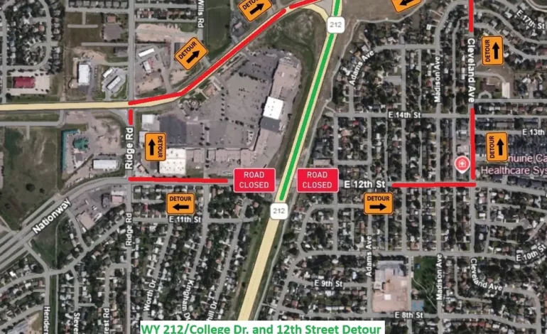 Summer Roadwork Projects to Affect Traffic in Cheyenne and Laramie Areas