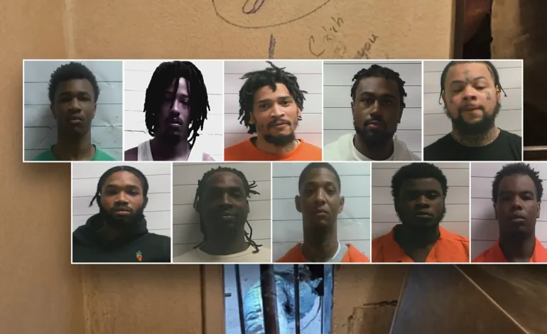Fourth Inmate Captured After Mass Jailbreak in New Orleans, Six Still at Large