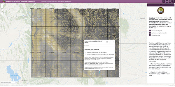 University of Wyoming Launches New Portal for Statewide Access to LiDAR Elevation Data