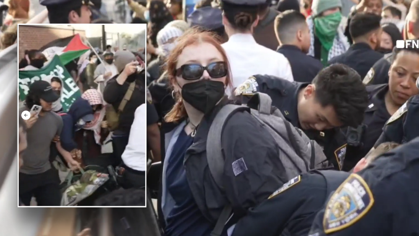 Clashes Erupt at Brooklyn College as NYPD Breaks Up Pro-Palestinian Encampment