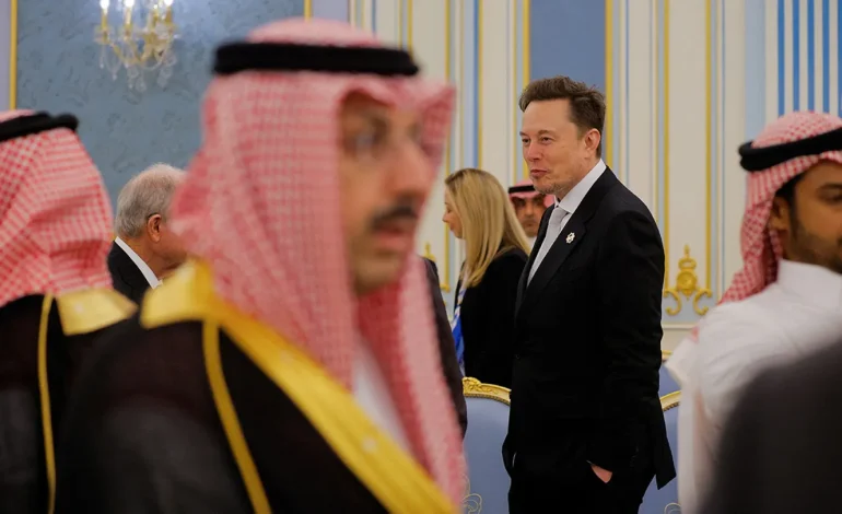 Musk, Altman, Fink Join Trump in Riyadh as U.S.-Saudi Investment Talks Begin