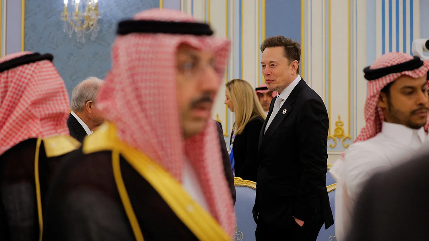Musk, Altman, Fink Join Trump in Riyadh as U.S.-Saudi Investment Talks Begin
