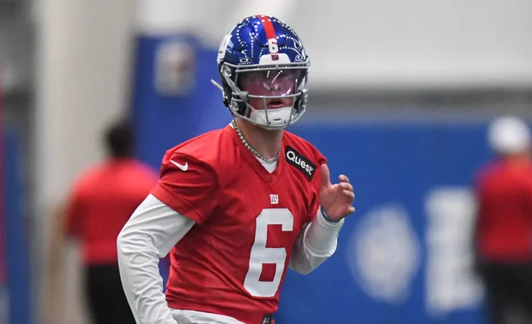 Giants Rookie QB Jaxson Dart Passes on Jersey Number Deal with Teammate