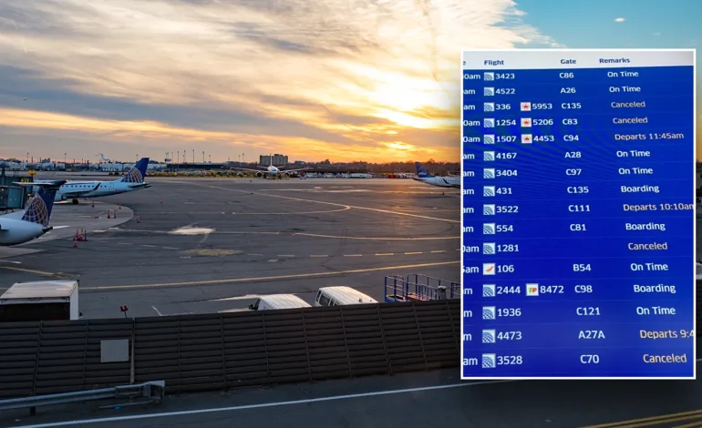 Newark Airport Grapples with Delays, Cancellations Amid Staffing Shortages