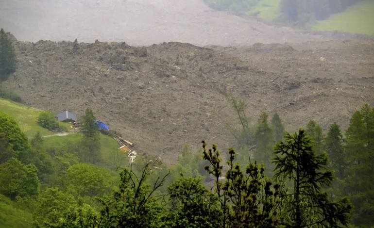 Massive Glacier Landslide Devastates Swiss Alpine Village; Man Remains Missing