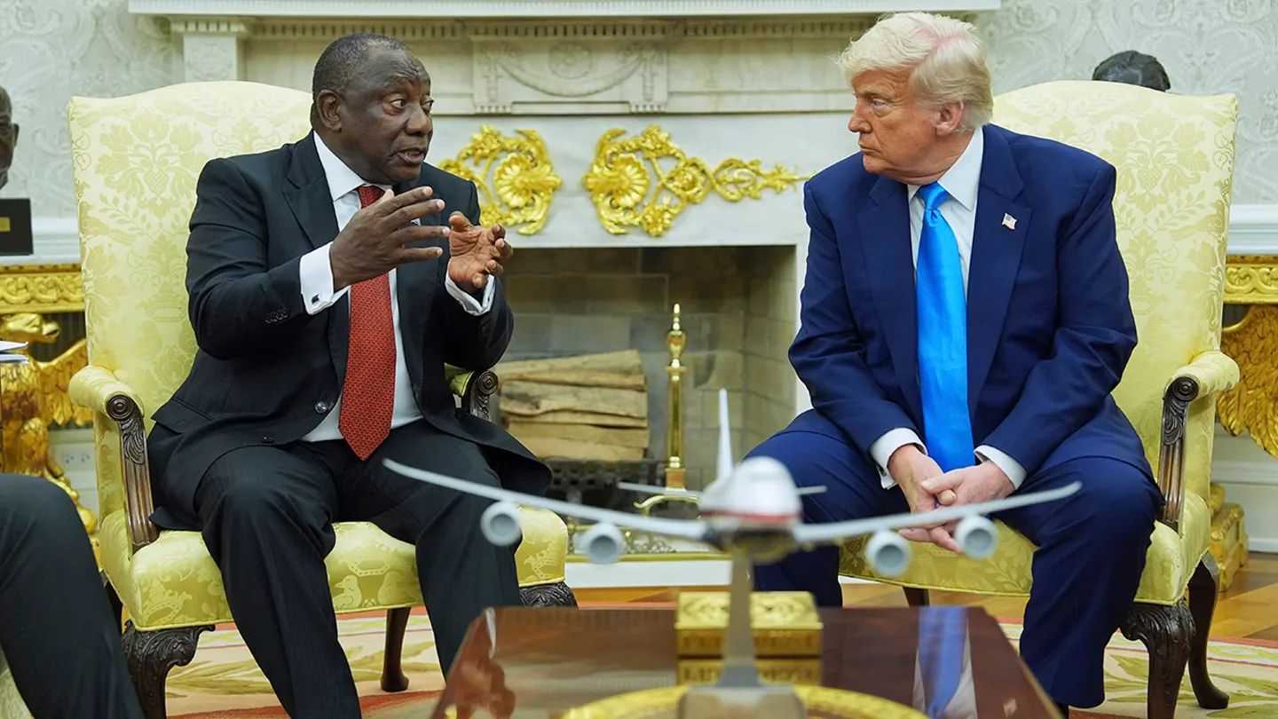 Tensions Flare at White House Meeting Between Trump, Ramaphosa, South African Golf Stars Caught in Middle