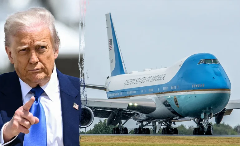Trump Spars With NBC Reporter Over Qatar’s Donated Jumbo Jet During White House Press Briefing