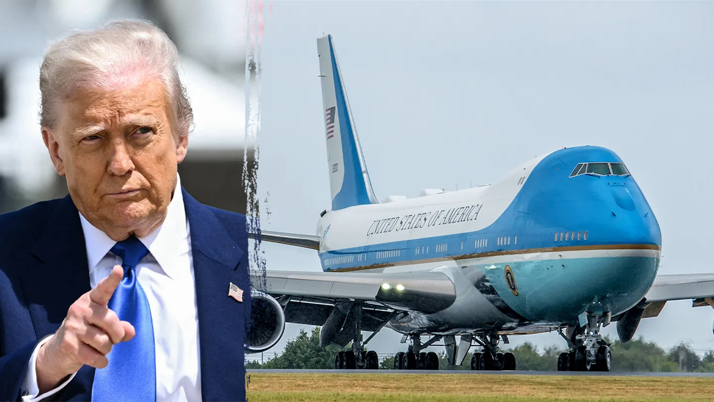 Trump Spars With NBC Reporter Over Qatar’s Donated Jumbo Jet During White House Press Briefing