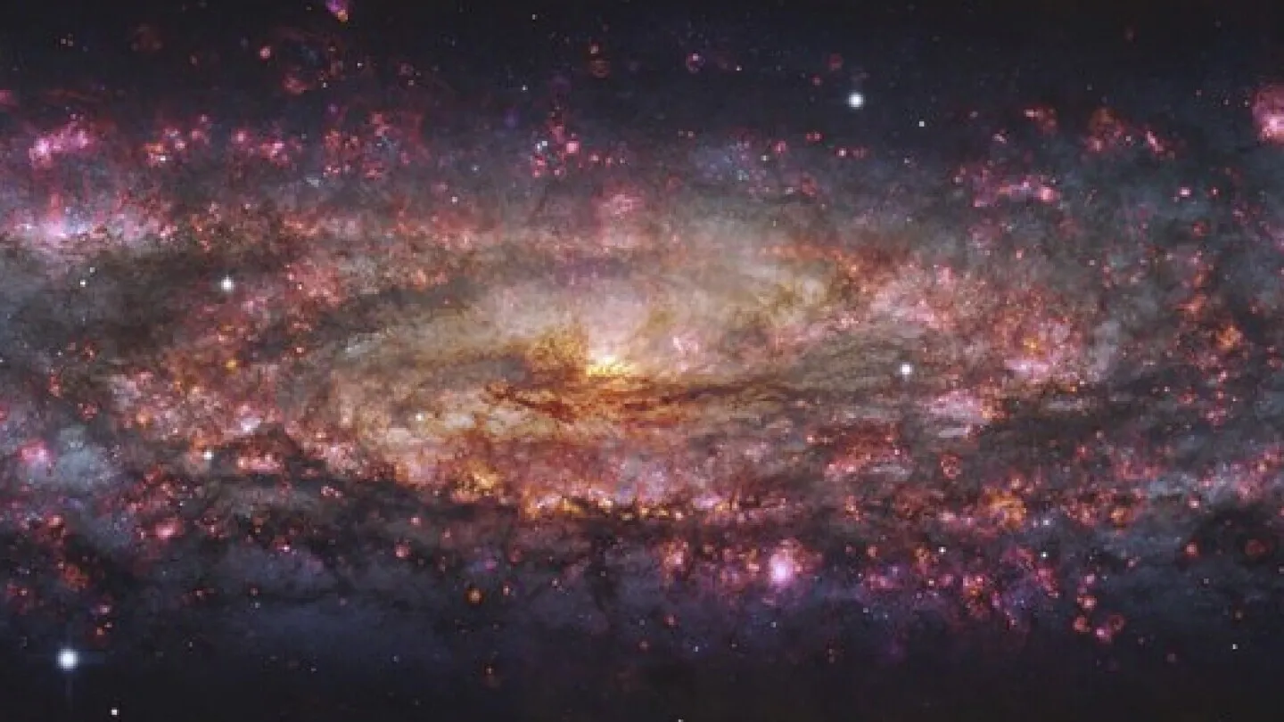 New Image Captures Nearby Sculptor Galaxy in Unprecedented Detail
