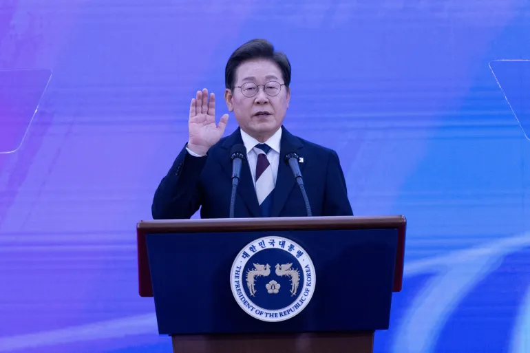 New South Korean President Lee Jae-myung Vows National Reconciliation, Dialogue with North