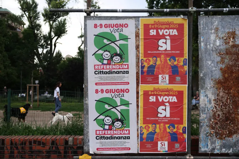 Italy Holds Referendums on Citizenship Reform, Labour Rights Amid Turnout Concerns