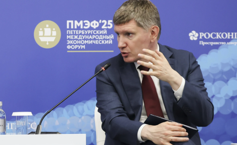Russia’s Economy Faces Potential Downturn, Says Economic Minister at St. Petersburg Forum