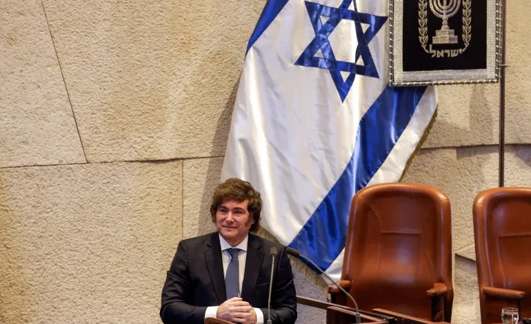 Argentina to Move Embassy to Jerusalem in 2026, Milei Tells Israeli Parliament