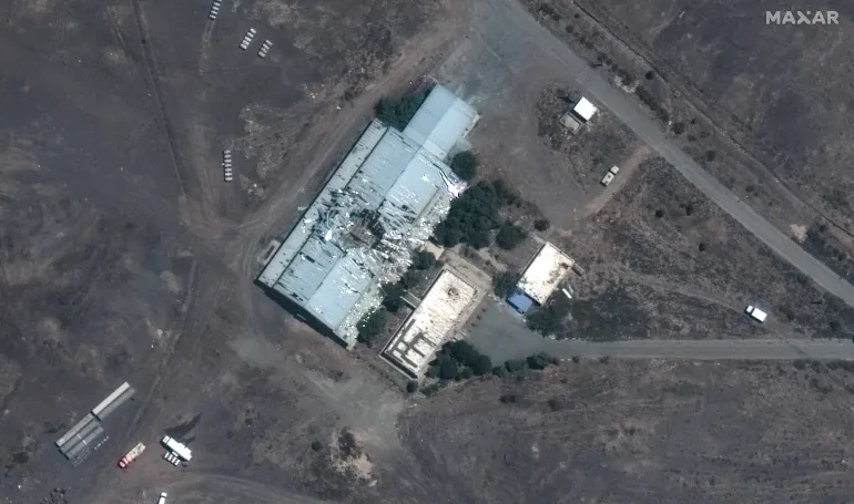 Israel Strikes Civilian Sites in Iran, Including Hospital, State TV Building, Amid Escalating Conflict