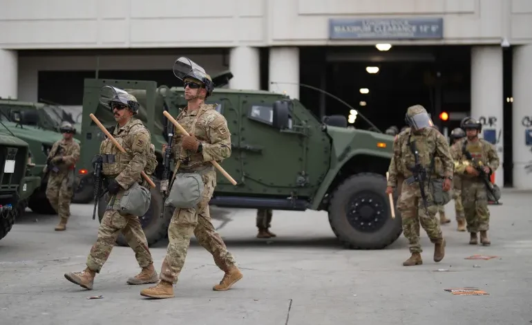 Tear Gas and Arrests in Los Angeles as Trump Deploys National Guard Amid Immigration Raids