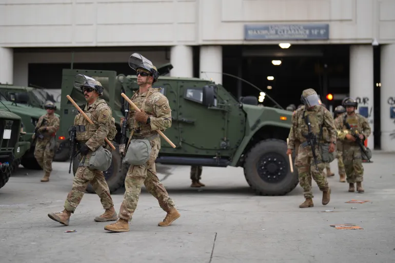 Tear Gas and Arrests in Los Angeles as Trump Deploys National Guard Amid Immigration Raids