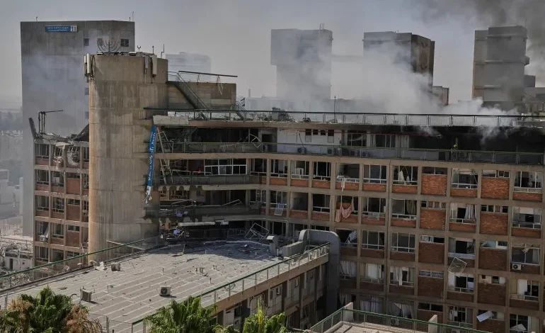 Israel-Iran Conflict Enters Seventh Day as Missile Strikes Hit Hospital, Nuclear Sites Targeted