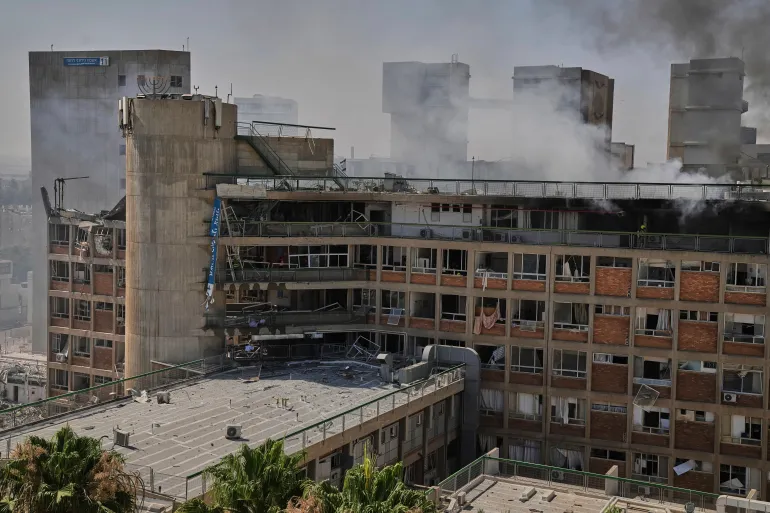 Israel-Iran Conflict Enters Seventh Day as Missile Strikes Hit Hospital, Nuclear Sites Targeted