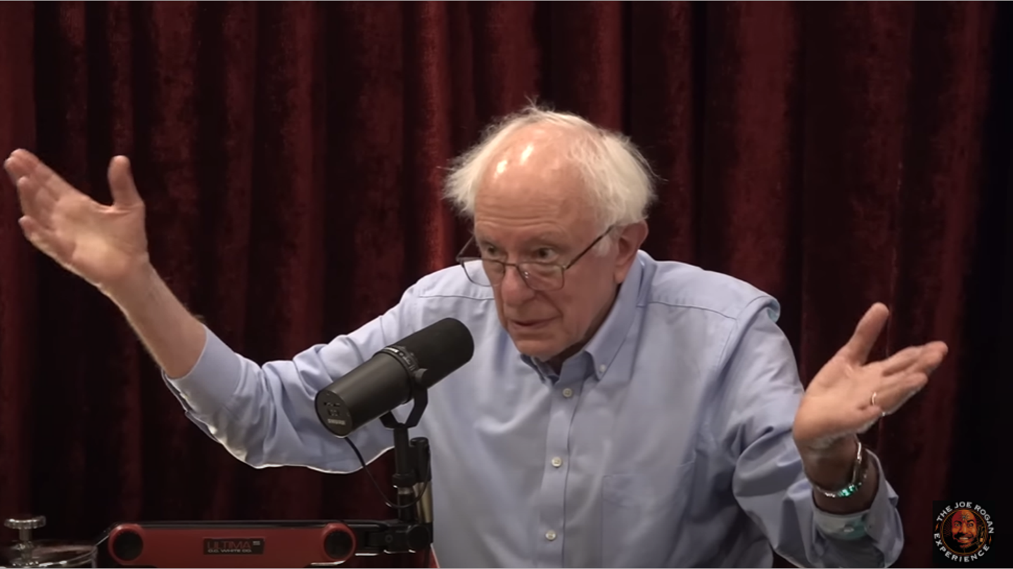 Joe Rogan Asks Bernie Sanders: Will You Run Again — And What Would You Do Day One?