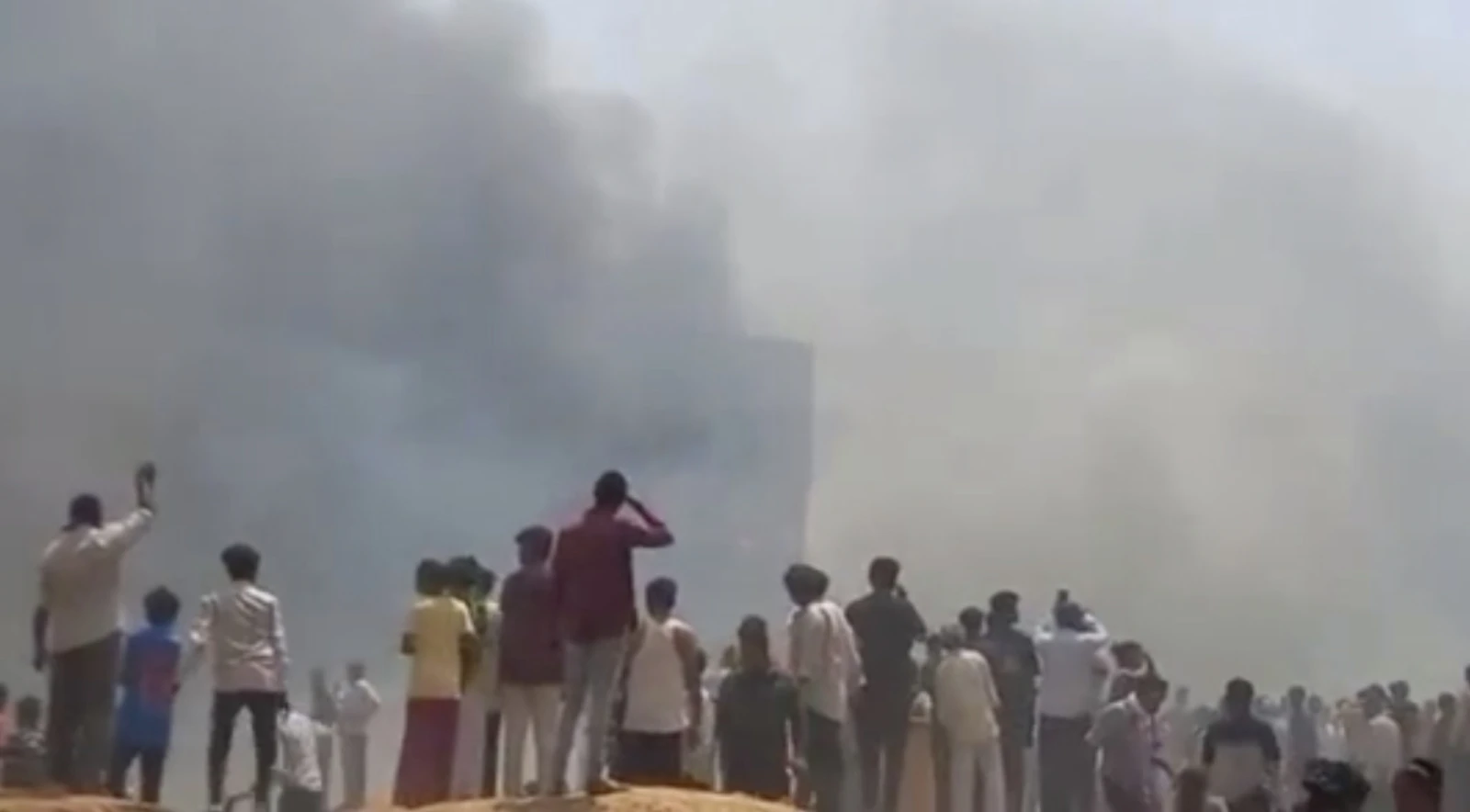 Air India Plane Crashes in Ahmedabad, Killing Dozens