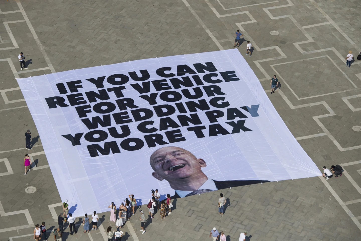 Billionaire Bezos Faces Venice Backlash as Wedding Sparks Inequality Protests