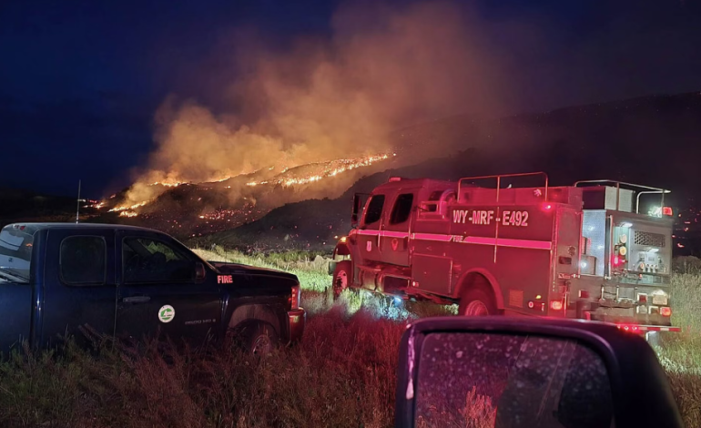 Lightning Storm Triggers 11 Wildfires in a Single Night Across Northeast Wyoming
