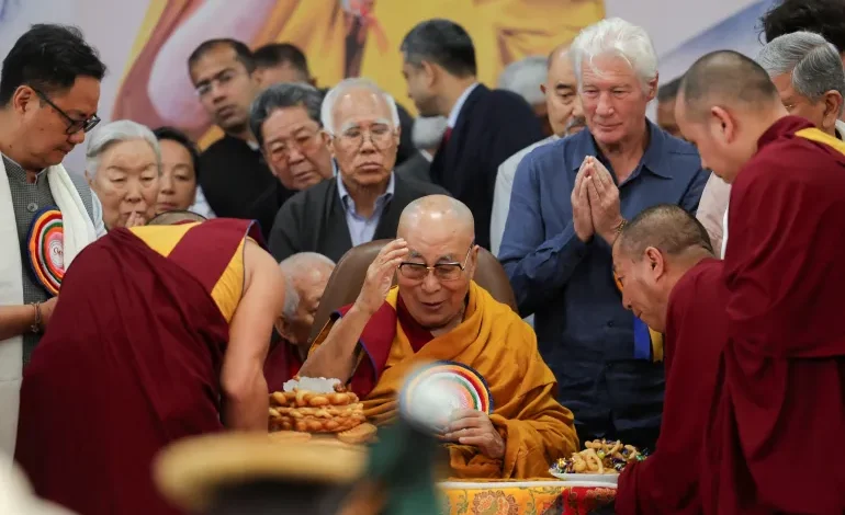 Dalai Lama Celebrates 90th Birthday with Followers in North Indian Town