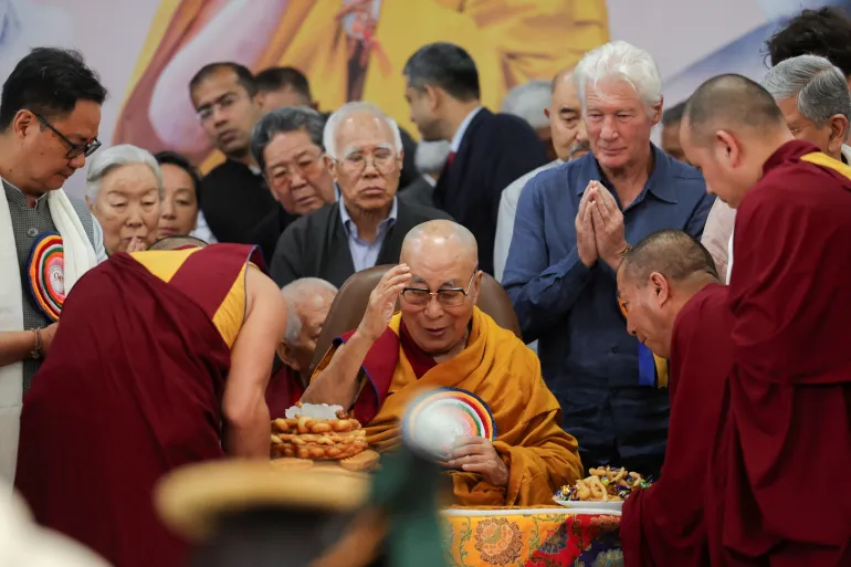 Dalai Lama Celebrates 90th Birthday with Followers in North Indian Town