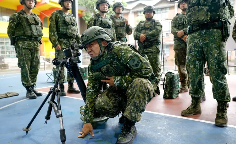 Taiwan Holds Large-Scale War Games Simulating Chinese Invasion Scenarios