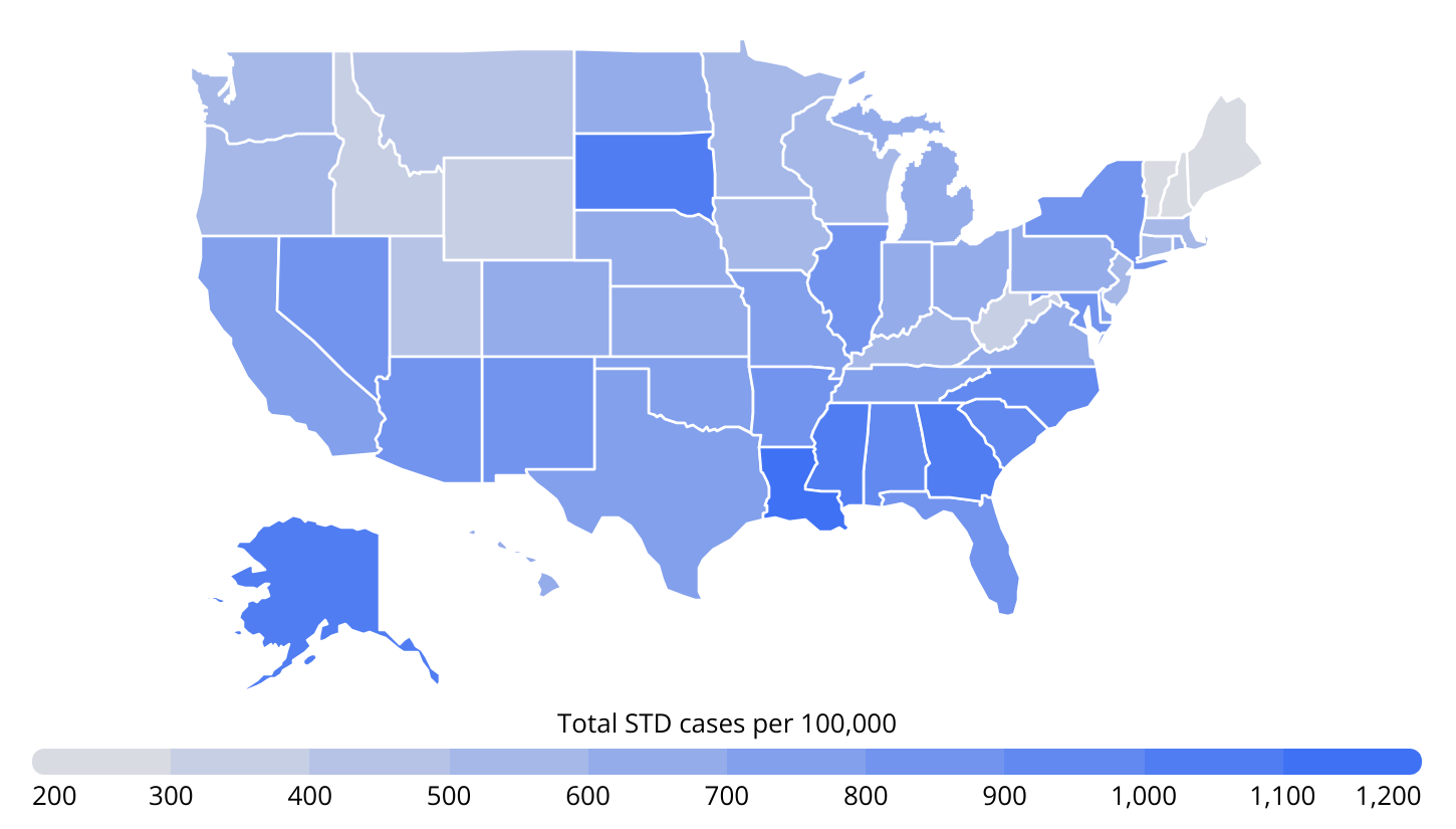Wyoming Keeps It Clean: Ranks 6th Lowest in the US for STD Rates