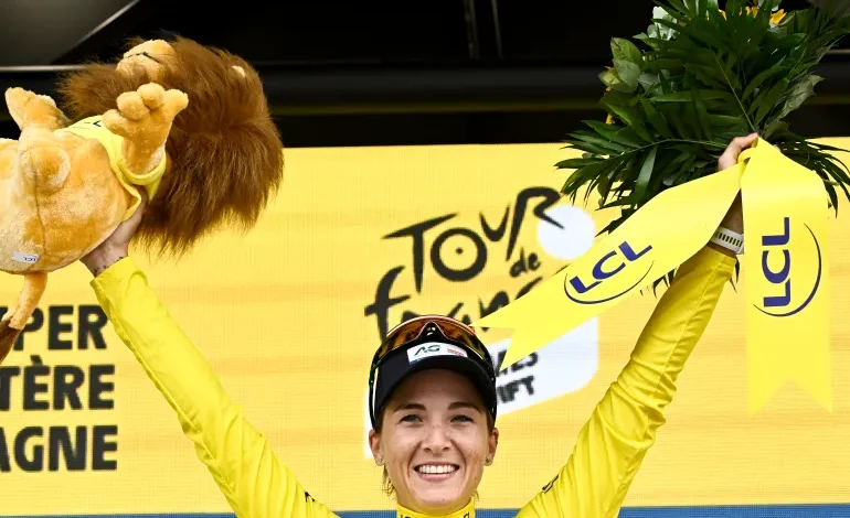 Kim Le Court Makes History as First African to Win Stage on Women’s Tour de France