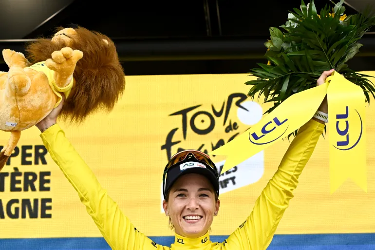 Kim Le Court Makes History as First African to Win Stage on Women’s Tour de France