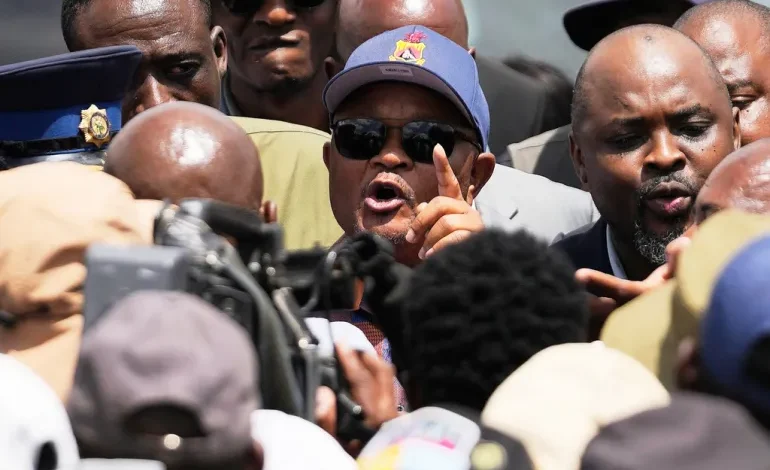 South African Police Minister Suspended Over Corruption Allegations