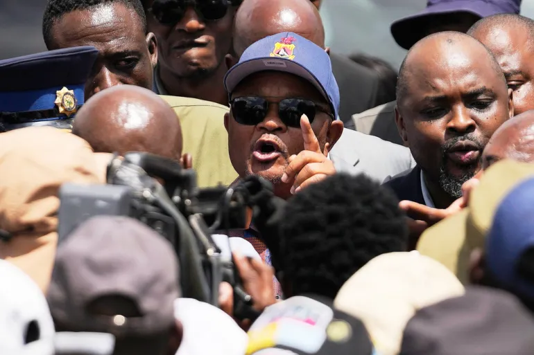 South African Police Minister Suspended Over Corruption Allegations