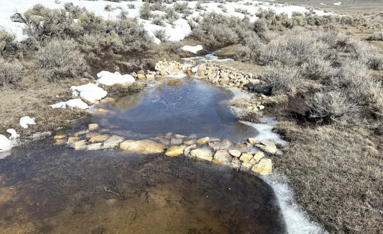 Conservation Effort Uses Simple Rock Structures to Restore Sagebrush Habitat in Western Wyoming