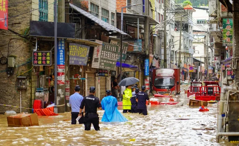 China Declares Red Alert in North, West Amid Deadly Flood Rains