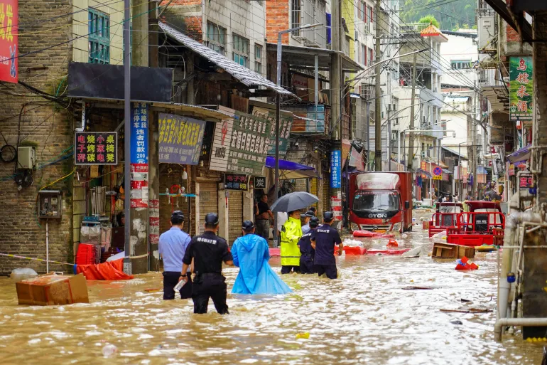 China Declares Red Alert in North, West Amid Deadly Flood Rains