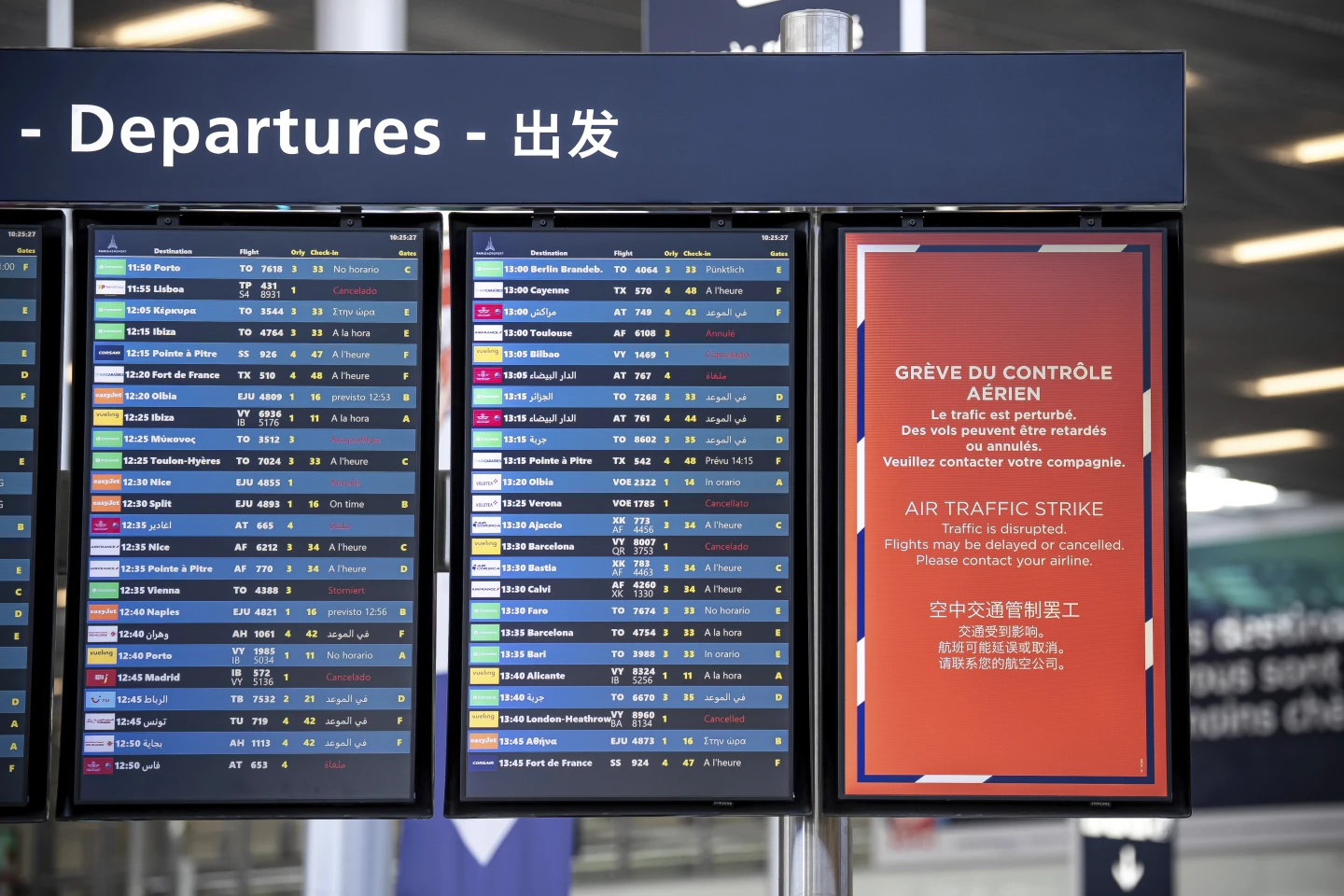 French Air Traffic Controller Strike Disrupts Summer Travel Across the Country
