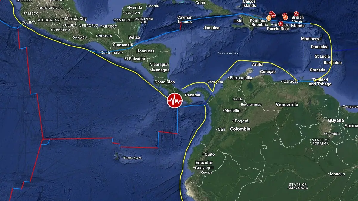 Strong Earthquake Rattles Panama’s Pacific Coast, No Immediate Damage Reported