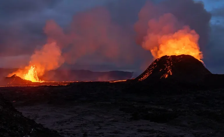 Iceland’s Sundhnukur Volcano Erupts Near Reykjavik