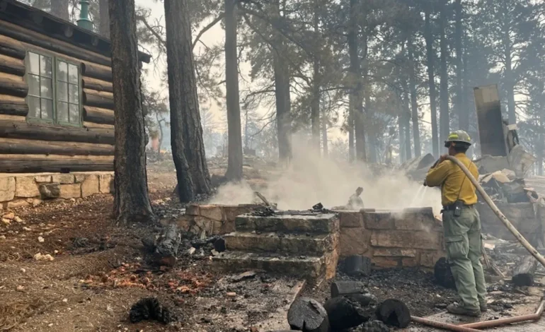 North Rim Closes for Season Following Wildfire That Destroys Historic Grand Canyon Lodge
