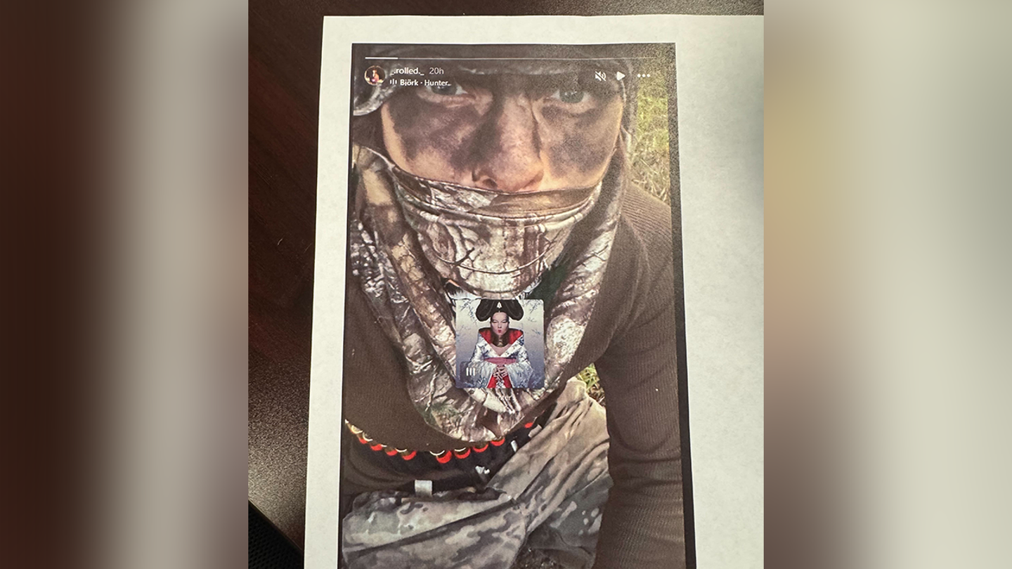 Chilling Image Shows Idaho Firefighter Ambush Suspect in ‘War Paint’ Before Deadly Attack