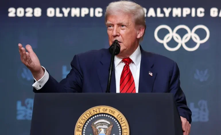 Trump Launches Task Force to Prep LA for ‘Biggest Olympics Ever’ in 2028