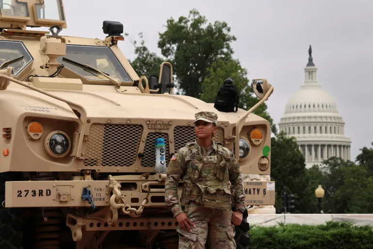 Republican Governors Send Troops to Washington, DC in Support of Trump’s Security Push