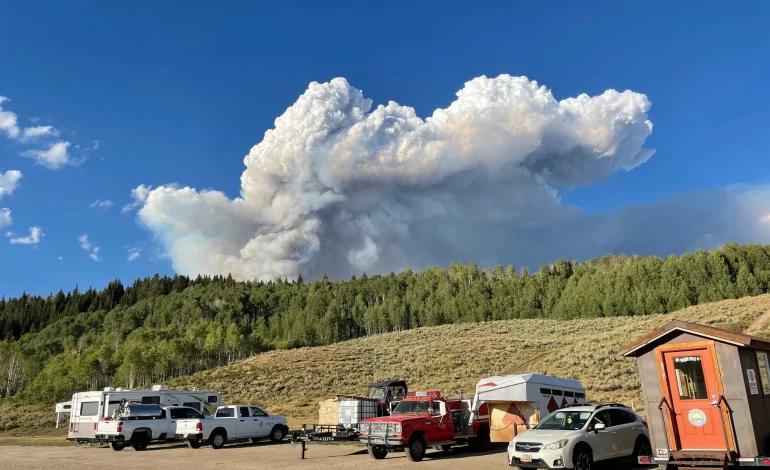 ‘We Can See the Flames’: Wyoming Wildfires Keep Residents Awake at Night