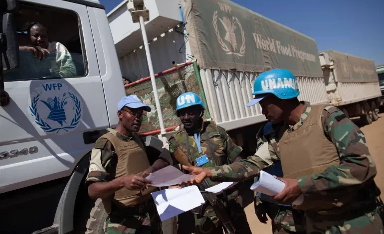 UN Food Convoy in Sudan Attacked by Drone